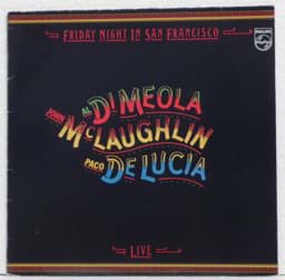 Show details for Al Di Meola, John McLaughlin, Paco De Lucia - Friday Night In San Francisco
 Picture of Al Di Meola, John McLaughlin, Paco De Lucia - Friday Night In San Francisco