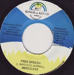 Show details for Merciless - Free Speech / One English Picture of Merciless - Free Speech / One English