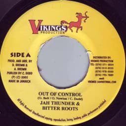Show details for Jah Thunder - Out Of Control Picture of Jah Thunder - Out Of Control