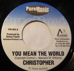 Zeige Details für Christopher - You Mean The World / God Bless The Ghetto Bild von Christopher - You Mean The World / God Bless The Ghetto