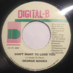Show details for George Nooks - I Don't Want To Lose You Picture of George Nooks - I Don't Want To Lose You
