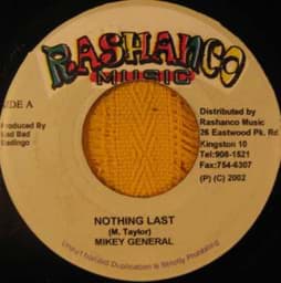 Zeige Details für Mikey General - Nothing Last Bild von Mikey General - Nothing Last