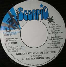 Show details for Glen Washington - Greatest Love Of My Life Picture of Glen Washington - Greatest Love Of My Life