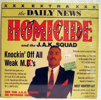 Picture of Homicide and the J.A.K. Squad - Knockin' Off All Weak M.C.'s