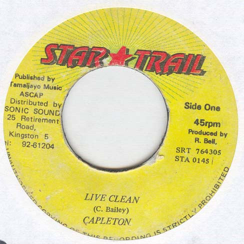 Capleton - Live Clean
