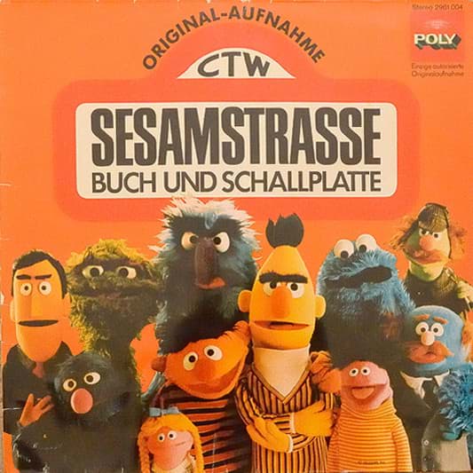 Picture of Sesamstrasse Buch Und Schallplatte