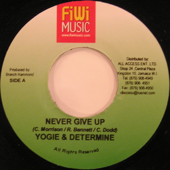 Bild von Yogie - Never Give Up