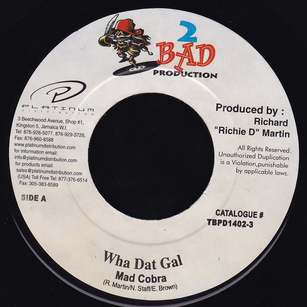 Bild von Mad Cobra - Wha Dat Gal