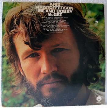 Kris Kristofferson Me And Bobby McGee auf Vinyl im BigBankHank