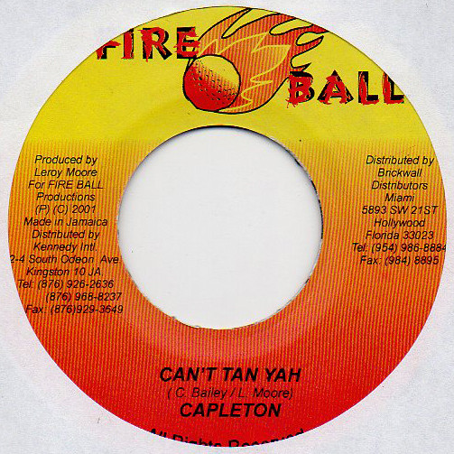 Bild von Capleton - Can't Tan Yah