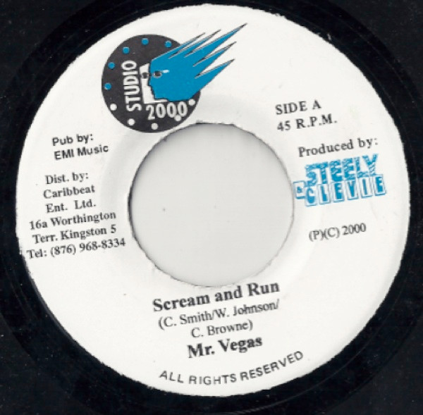 Bild von Mr. Vegas - Scream And Run / Sexy Mood