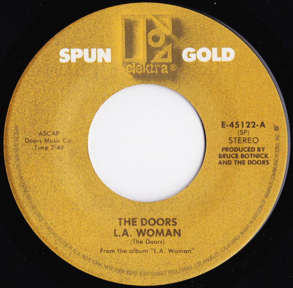The Doors - L.A. Woman / Roadhouse Blues
