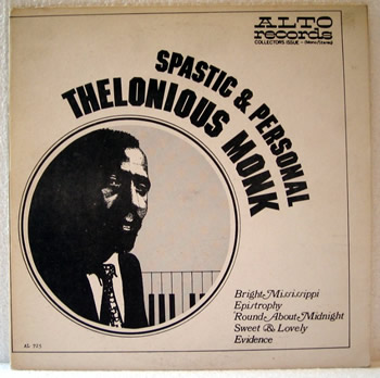 Bild von Thelonious Monk - Spastic & Personal