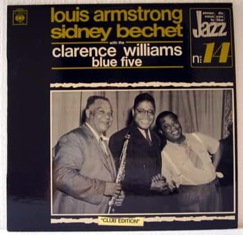 Picture of Louis Armstrong / Sidney Bechet with the Clarence Williams Blue Five 
