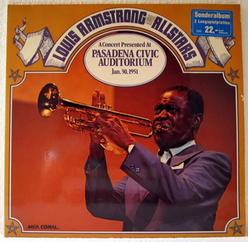 Bild von Louis Armstrong - Pasadena Civic Auditorium
