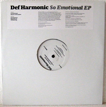 Bild von Def Harmonic - So Emotional