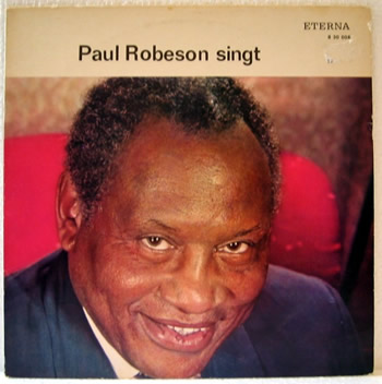 Bild von Paul Robeson singt 