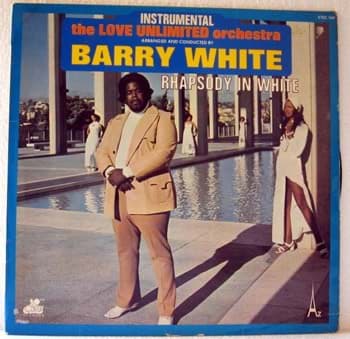 Picture of Barry White - Rhapsody in White 
