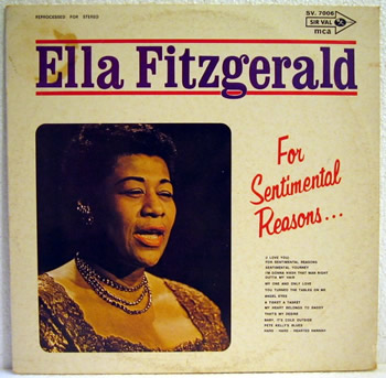 Bild von Ella Fitzgerald - For Sentimental Reasons