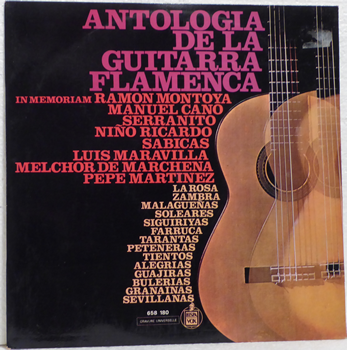 Bild von Antologia De La Guitarra Flamenca
