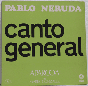 Picture of Pablo Neruda / Aparcoa / Marés González - Canto General
