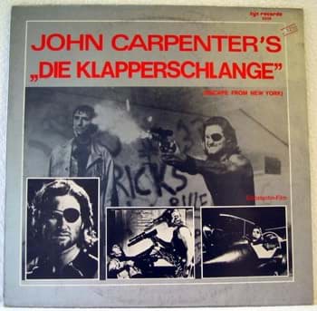 Picture of Soundtrack - John Carpenter's "Die Klapperschlange"
