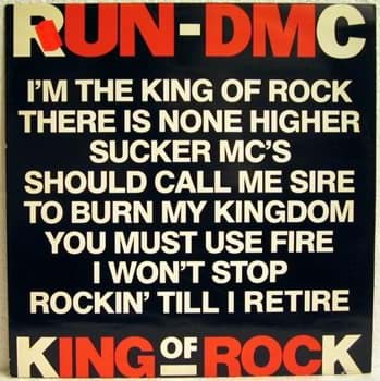 Bild von Run DMC - King Of Rock
